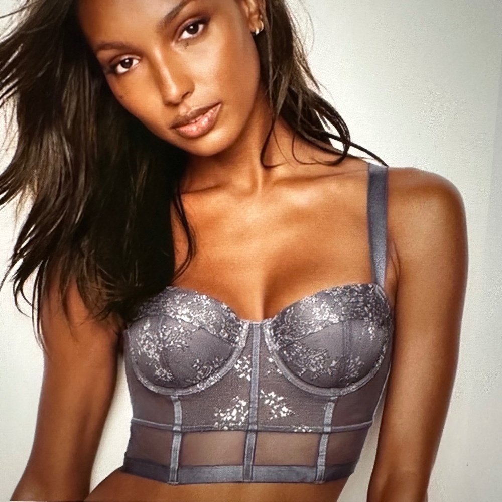 Victoria’s Secret Very Sexy Shine Lace long line Balconette Bra